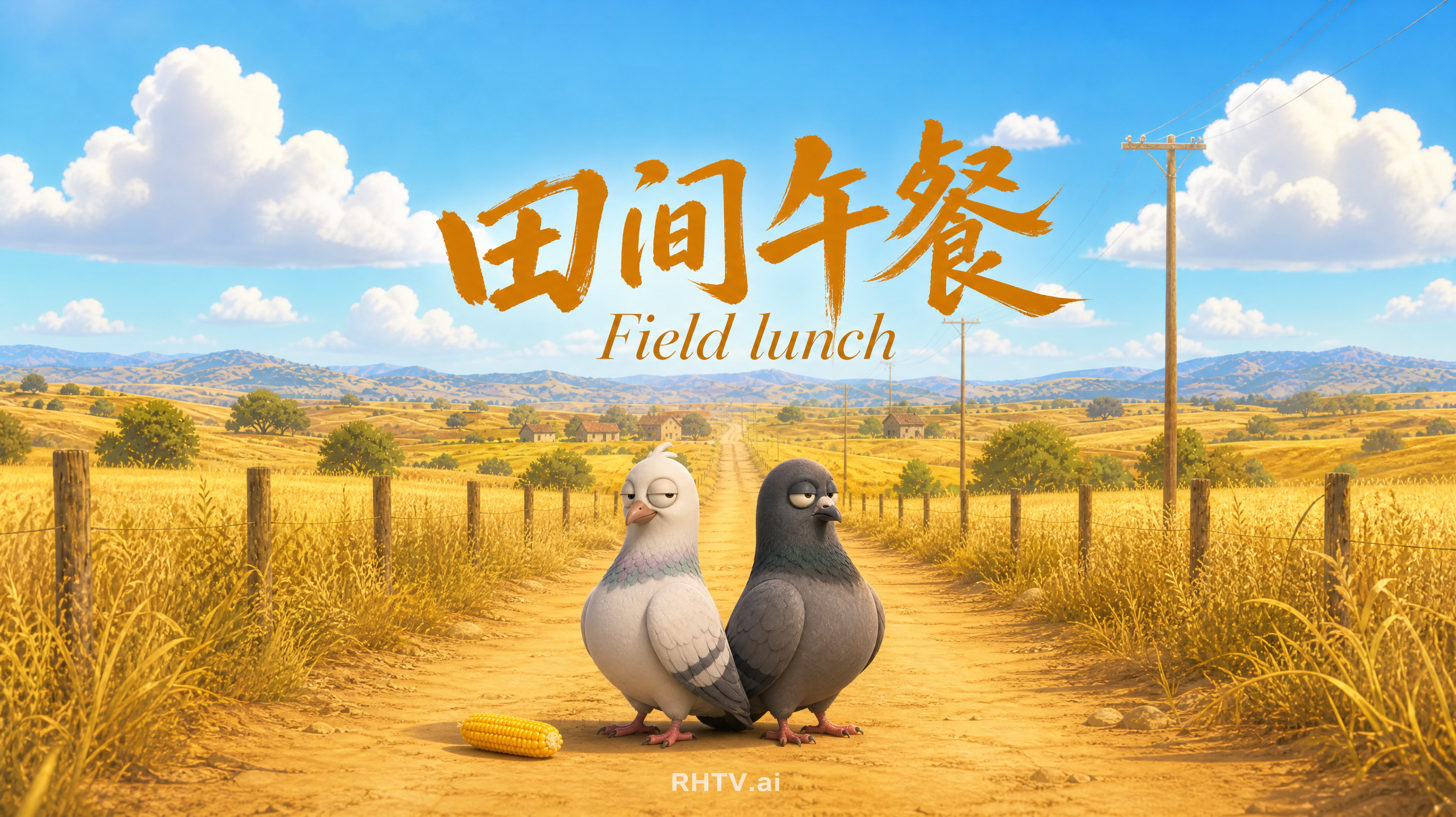 田间午餐