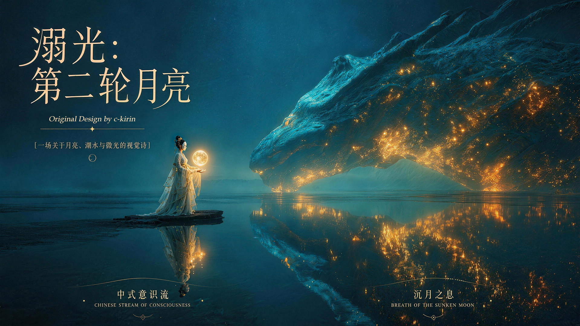 AI疗愈音乐MV | 溺光：第二轮月亮