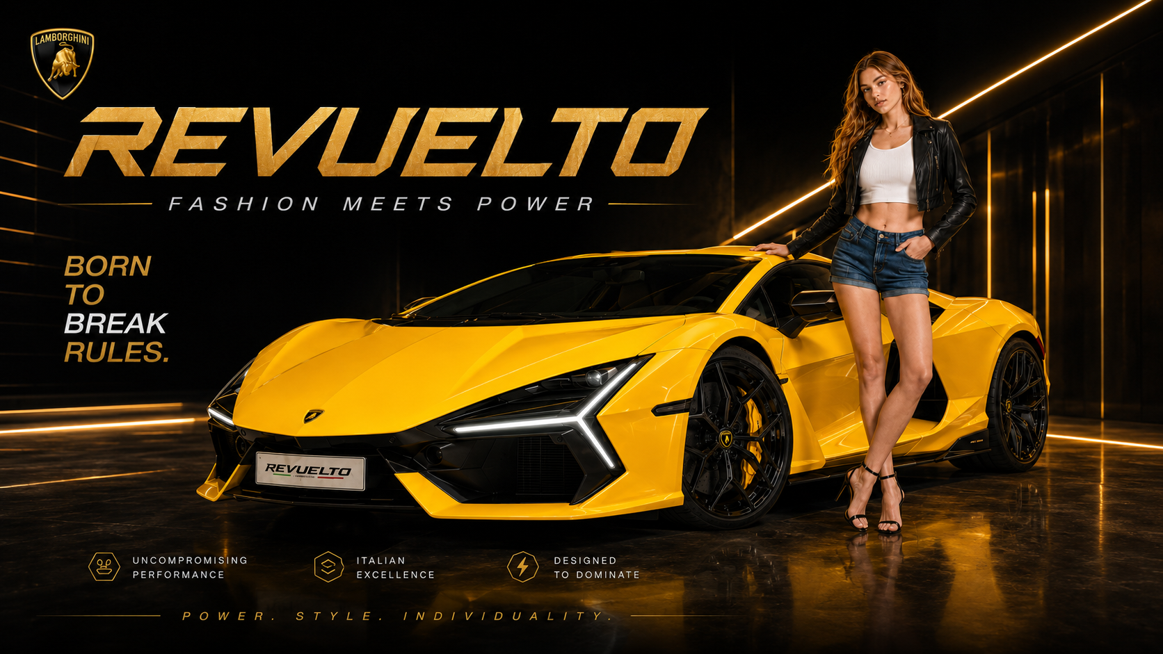 【电影级超跑大片】兰博基尼Revuelt