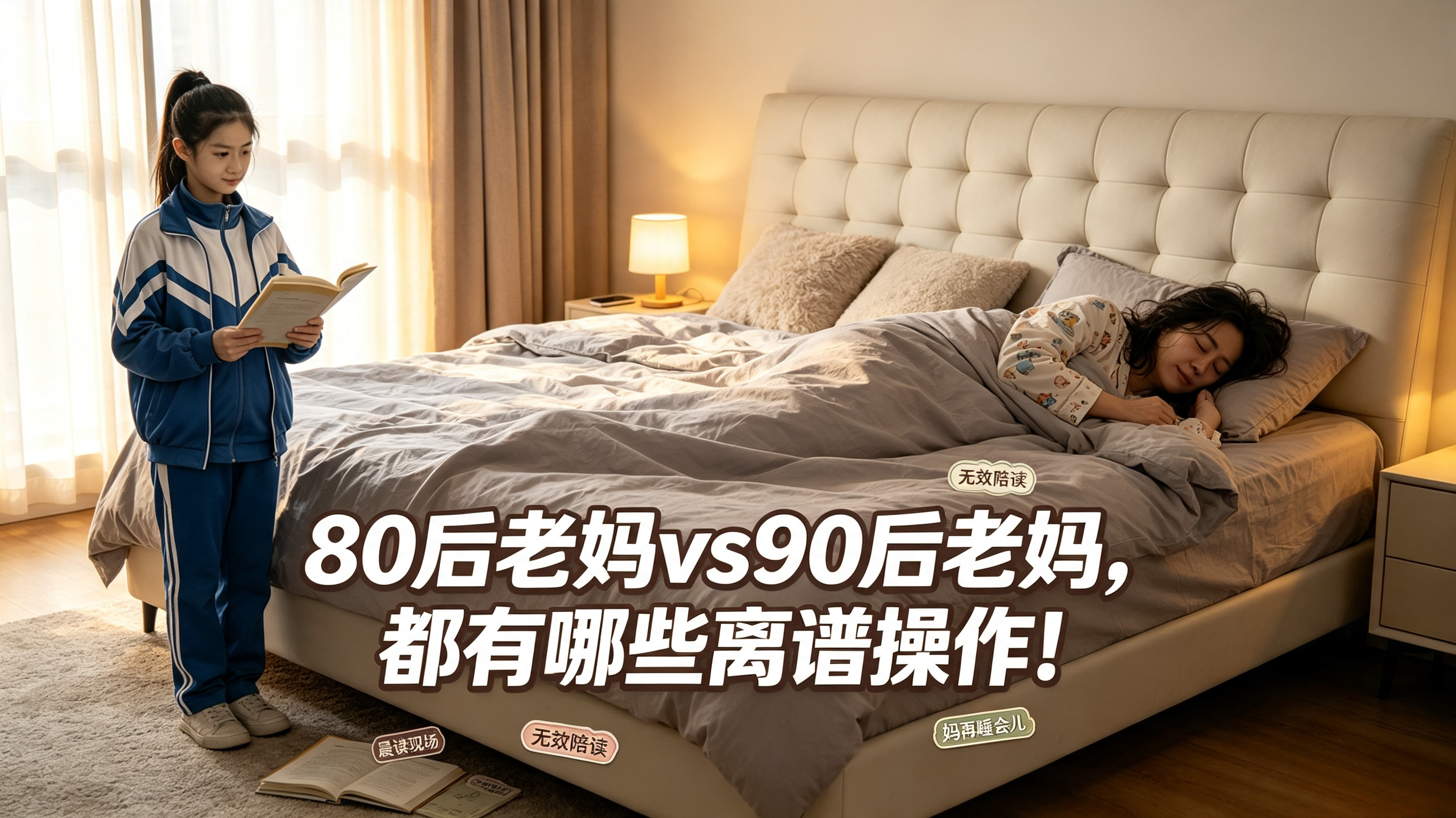 80后老妈VS90后老妈，都有哪些离谱操作。