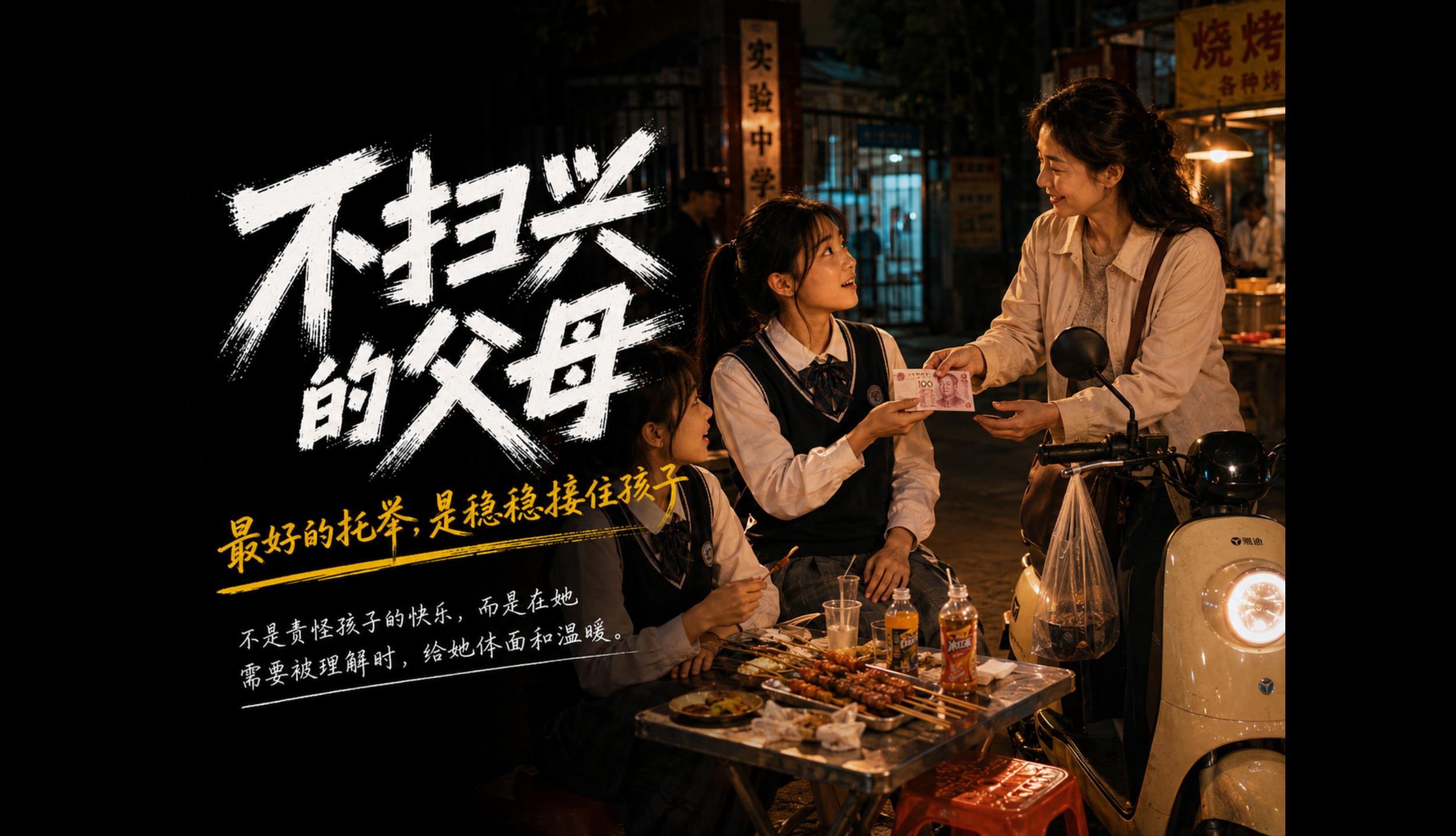 不扫兴的父母：不讲大道理，却让人红了眼