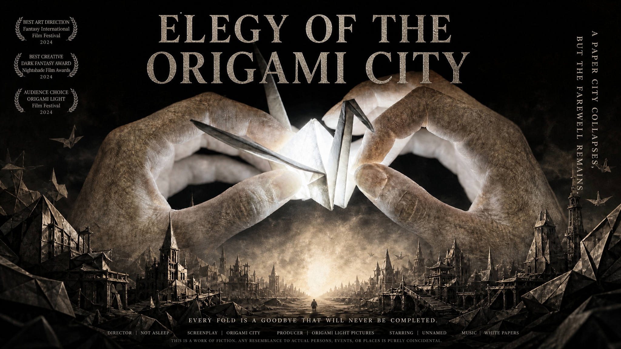 Elegy of the City of Paper Folding