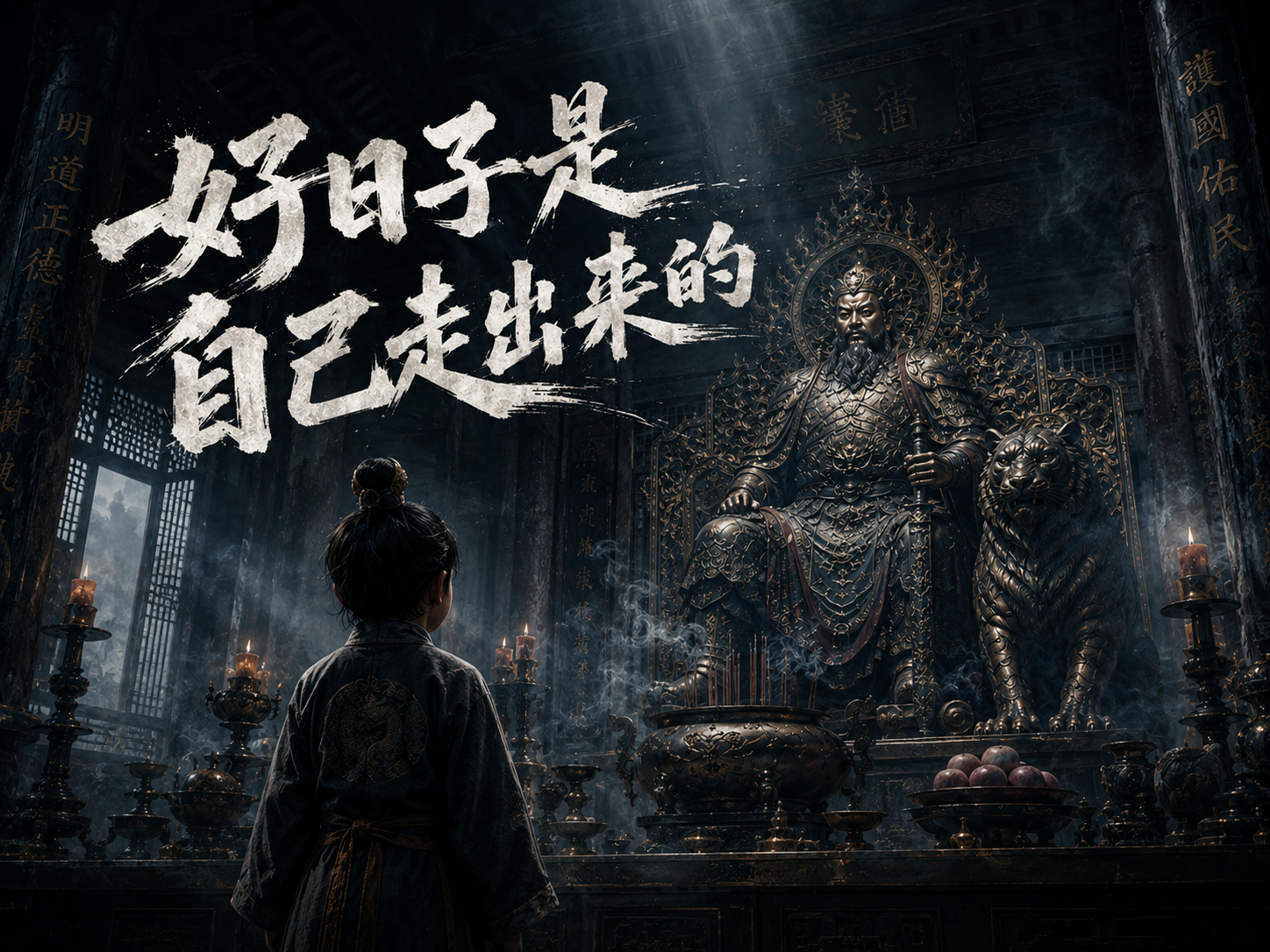 好日子不是等来的，是自己走来的！