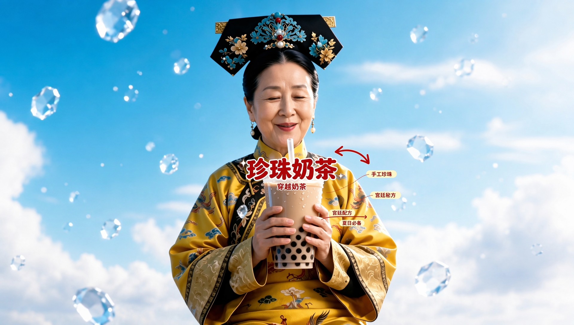 清朝御厨手作珍珠奶茶，冰凉Q弹超治愈 感谢@RunningHub 支持，RunningHub暑期大促