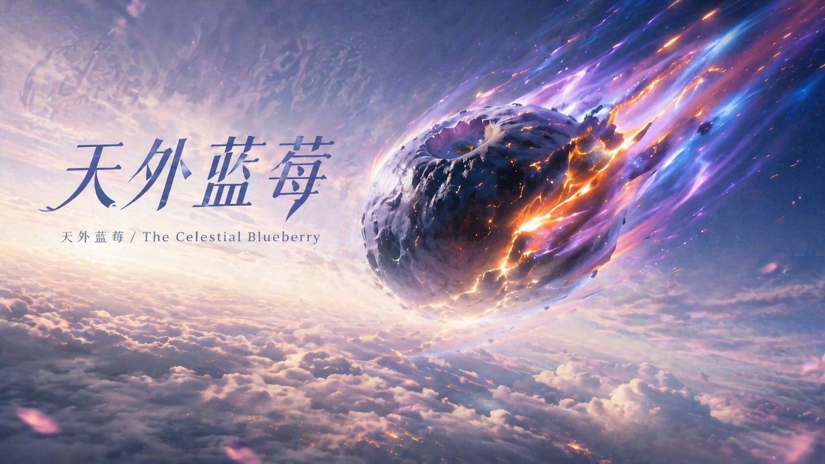 AI广告通用工作流：《天外蓝莓》