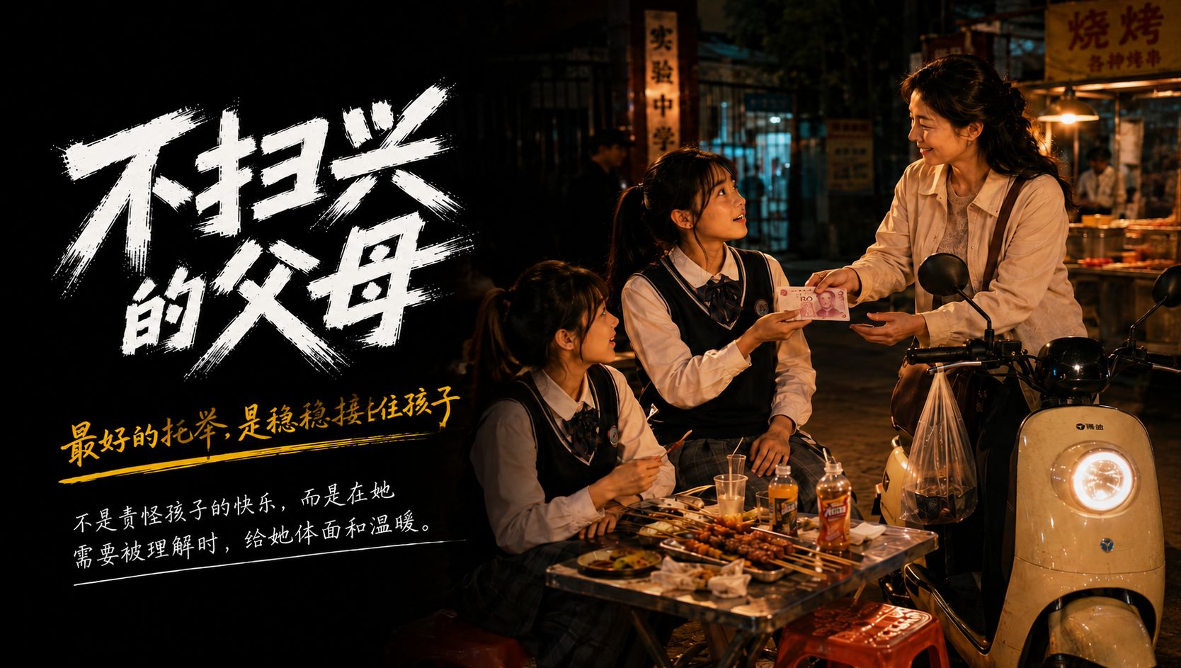 不扫兴的父母：不讲大道理，却让人红了眼
