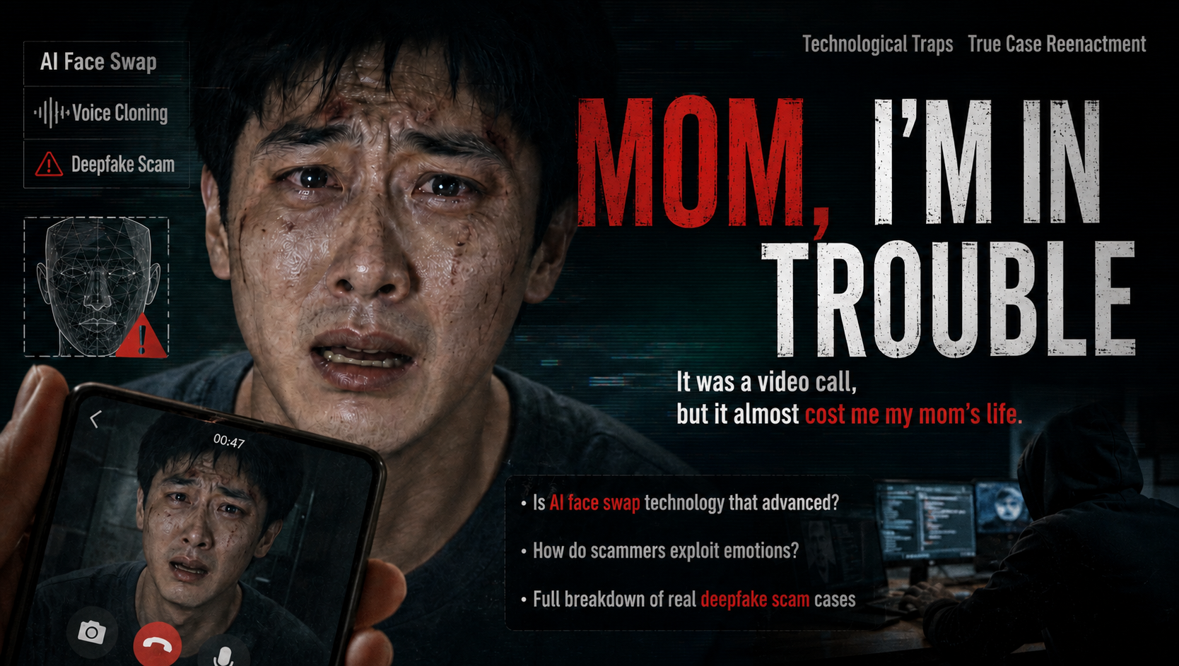 Mom, something happened to me.