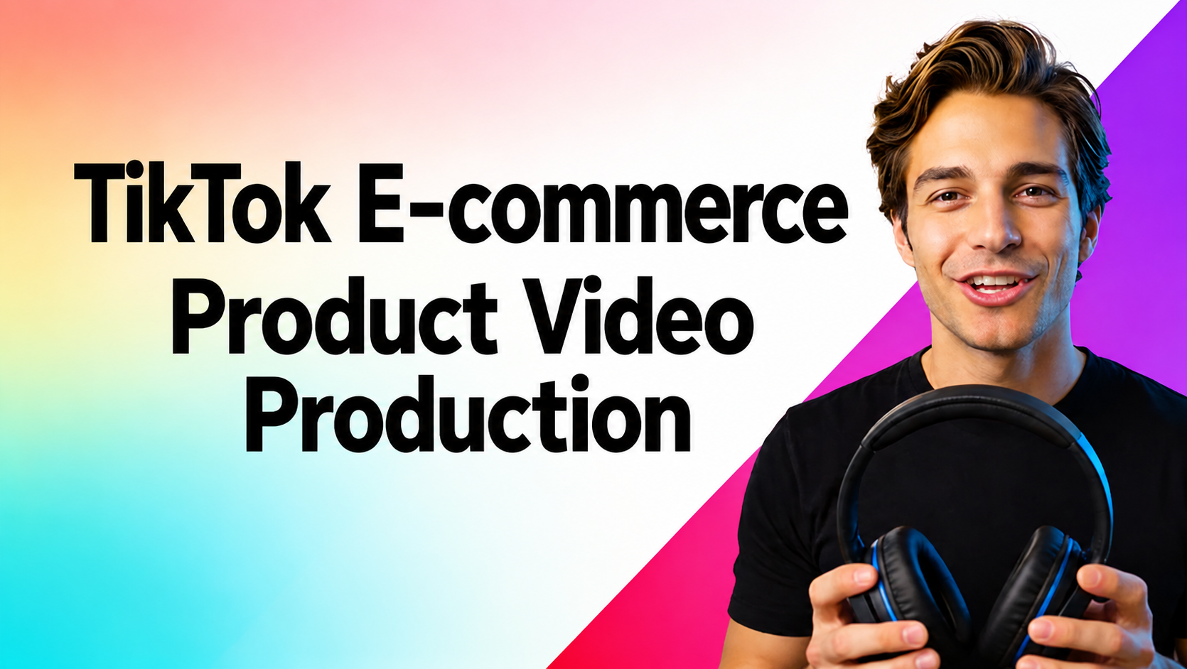 TikTok e-commerce product promotional video制作