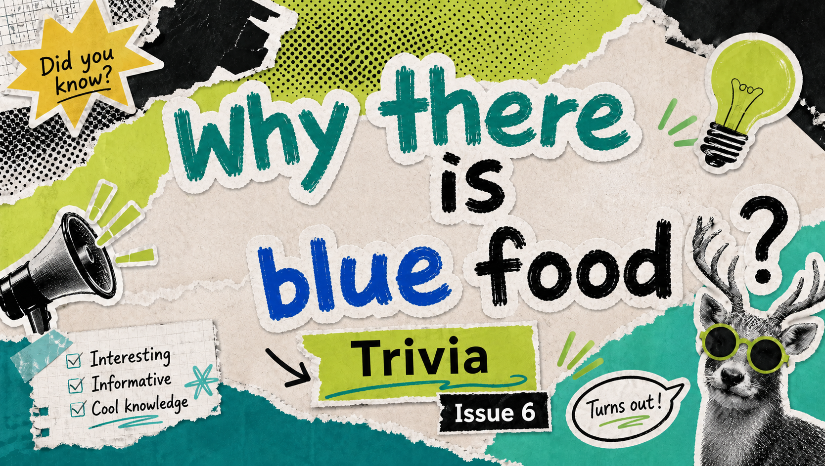 "Fun Fact: Why Are There No Naturally Blue Foods?"